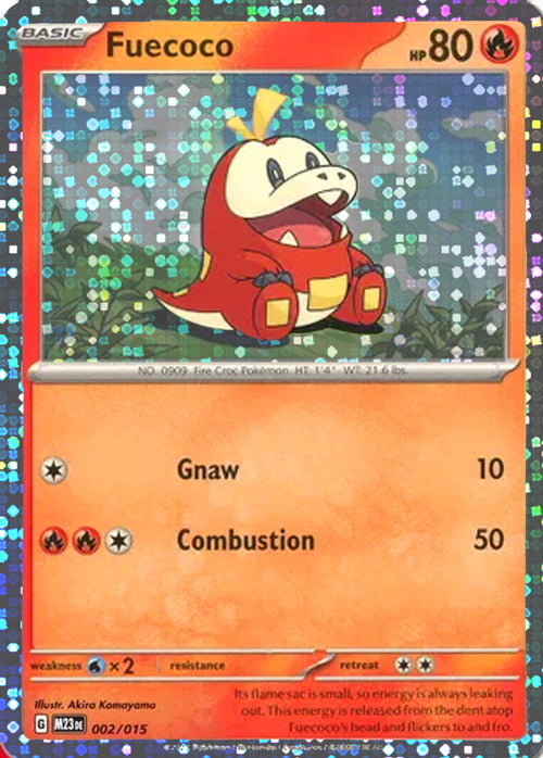 McDonald’s Match Battle 2023 Fuecoco #2